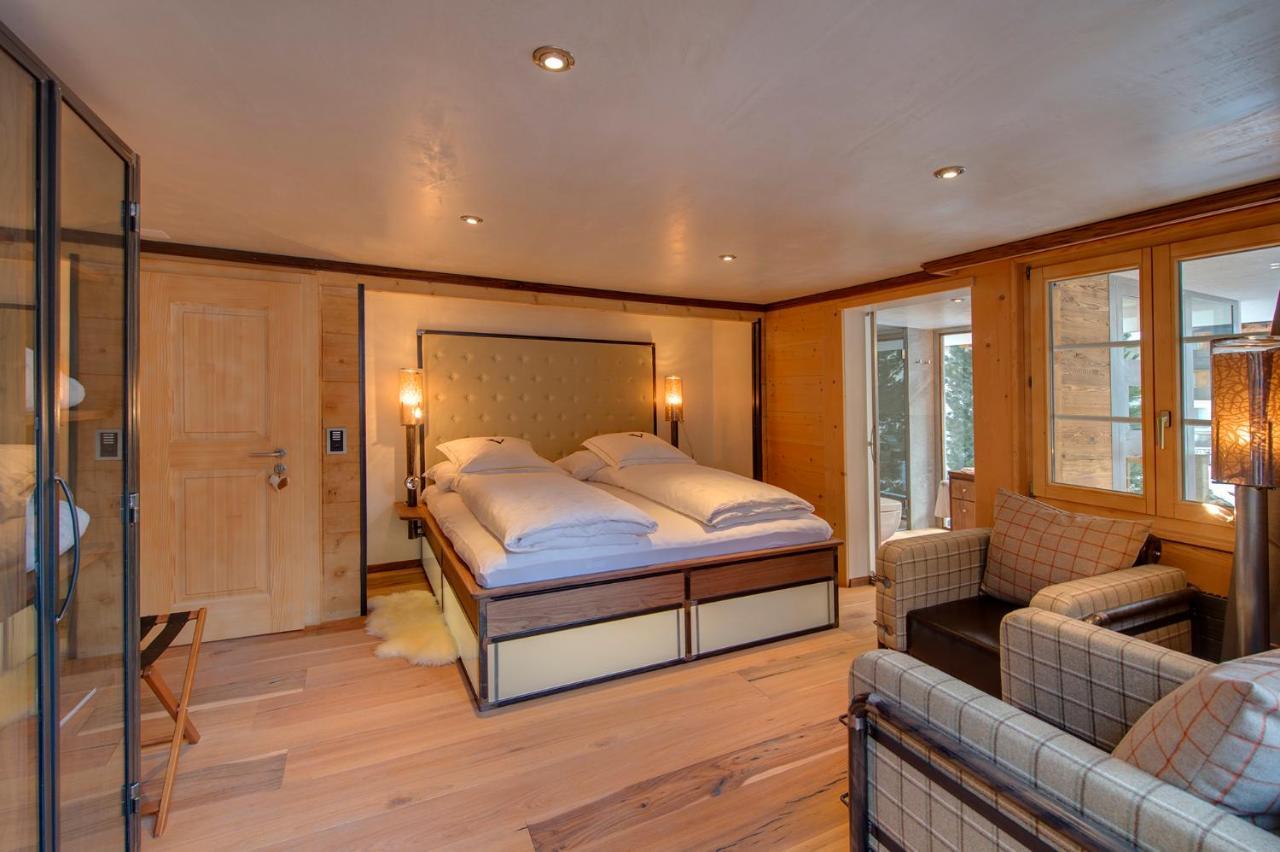 Backstage Hotel Chalet Rooms Zermatt Exterior foto
