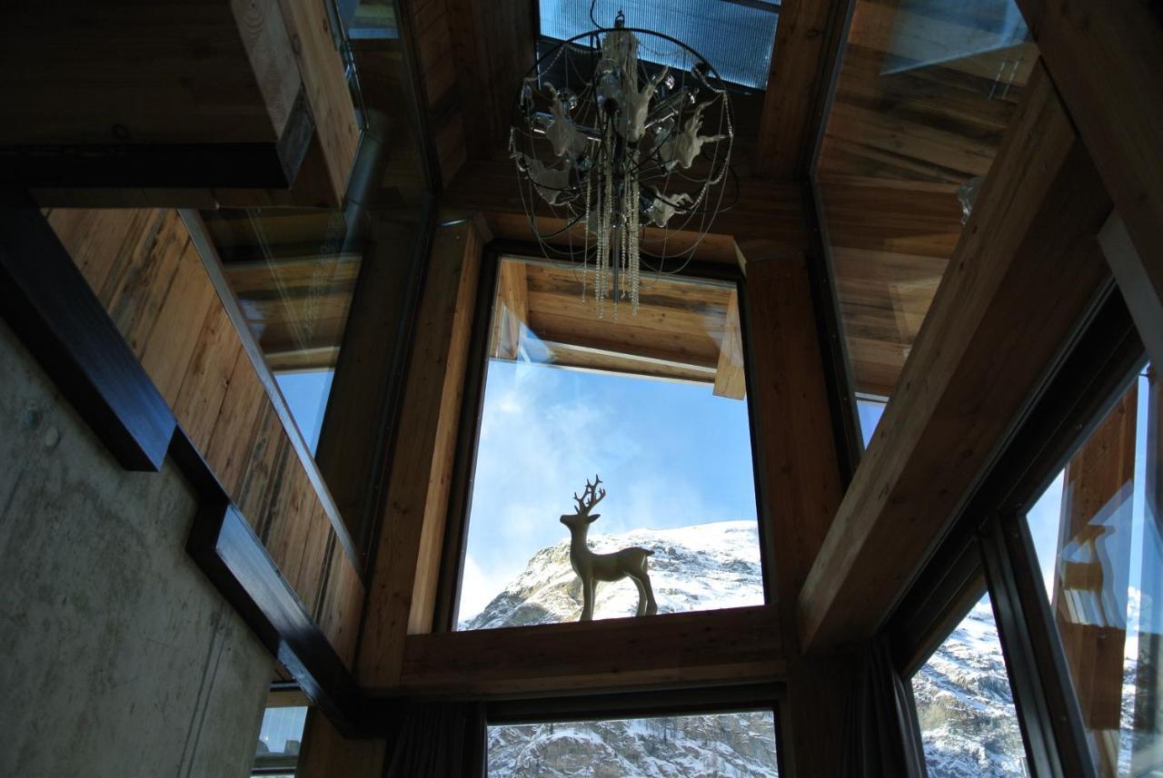 Backstage Hotel Chalet Rooms Zermatt Exterior foto